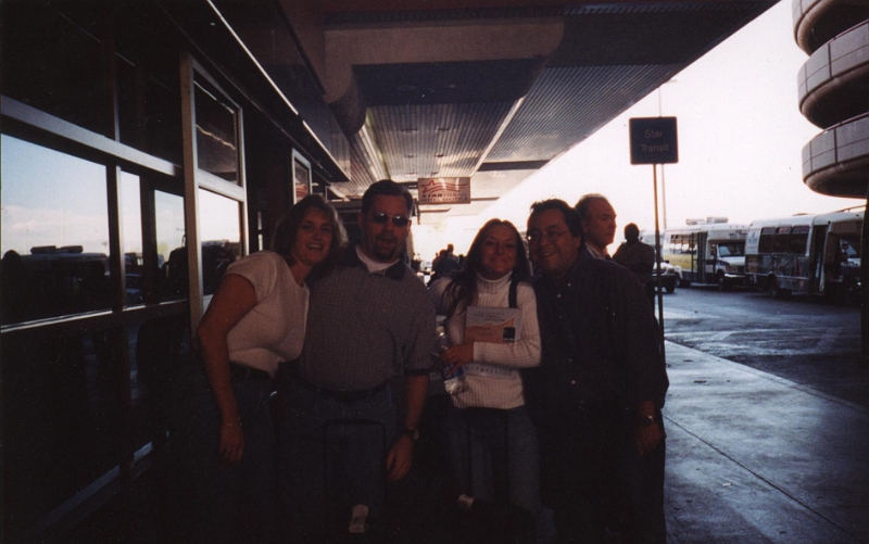 Laura, John, Lucia and Me in Vegas 2001.jpg